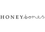 honeybones logo greyscale
